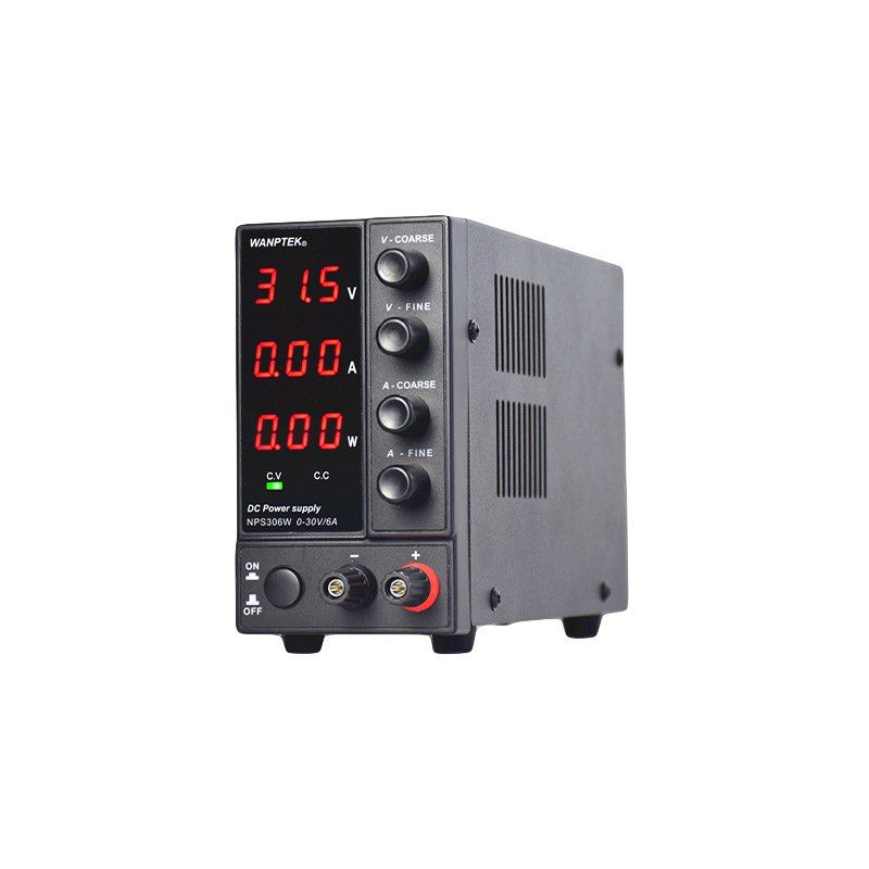 Compact Digital Bench Top Power Supply30VDC 6A